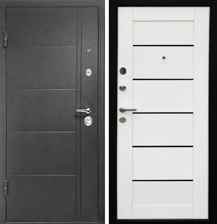 Дверь Эверест Царга Беленый дуб DIS007118